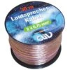 Lautsprecherkabel AIV Mini-Spule 2x0,75 Mm² 30 M OFC-Cu Transparent