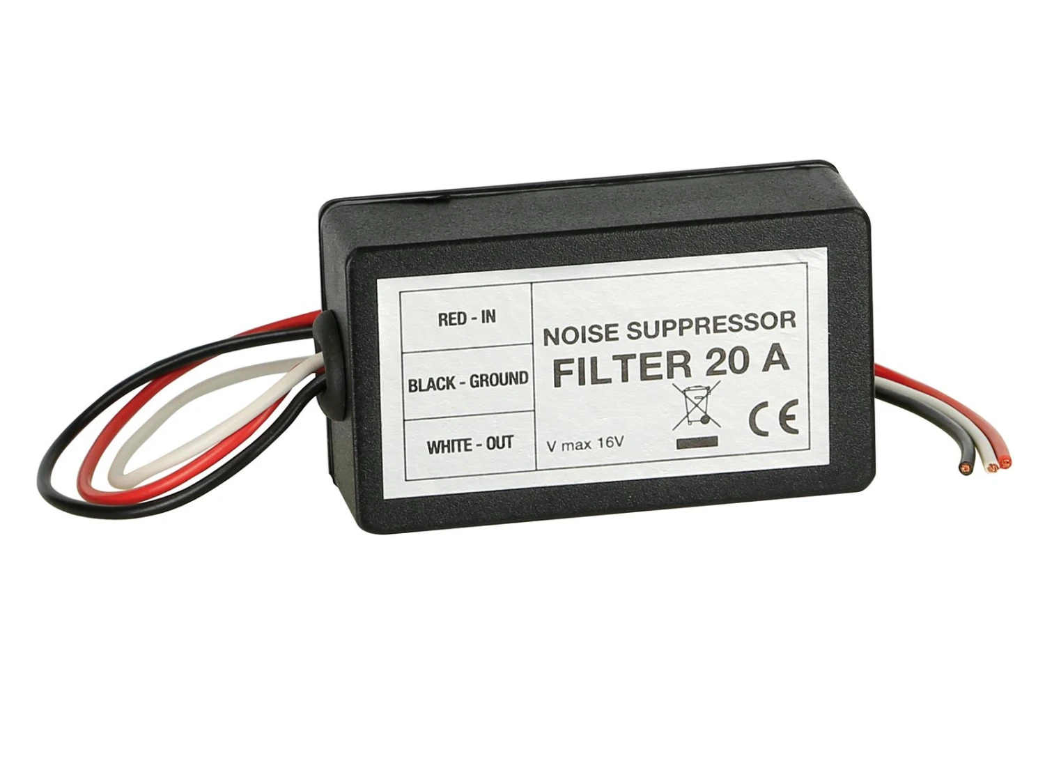 Autoradio-Entstörfilter 20A 1 Autoradio-Entstörfilter 20A