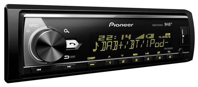 Pioneer MVH-X580DAB - MP3-Autoradio Mit DAB / Bluetooth / USB / IPod / AUX-IN 2 Pioneer MVH-X580DAB - MP3-Autoradio Mit DAB / Bluetooth / USB / IPod / AUX-IN – Bild 2