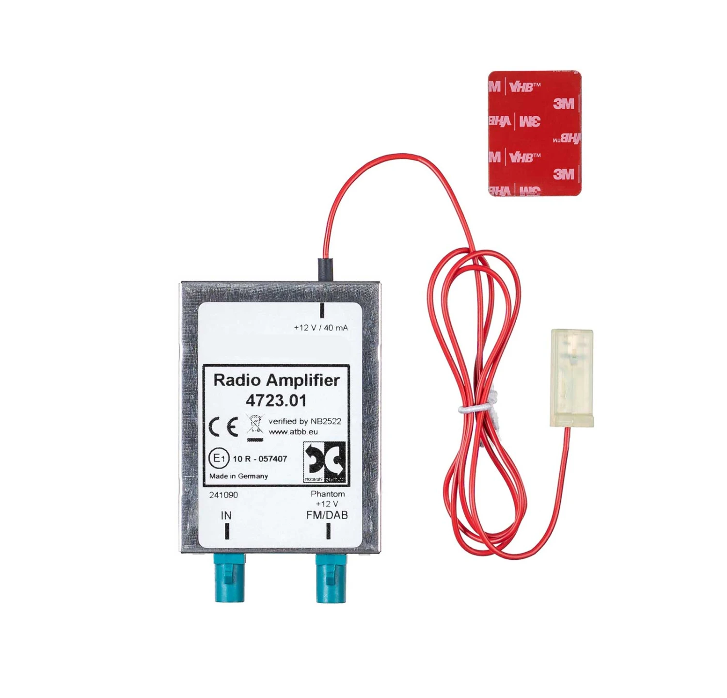 Antenne Bad Blankenburg - Antennen-Verstärker - DAB/ FM - Fakra - 4723.01 1 Antenne Bad Blankenburg - Antennen-Verstärker - DAB/ FM - Fakra - 4723.01