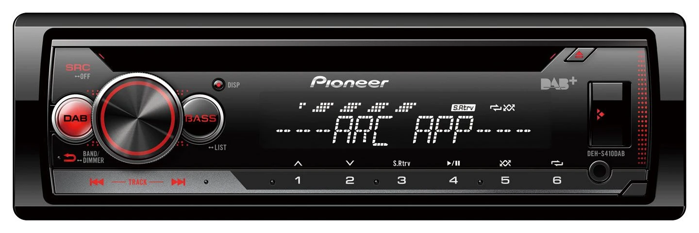 Pioneer DEH-S410DAB - CD/MP3-Autoradio Mit DAB / USB / IPod / AUX-IN 2 Pioneer DEH-S410DAB - CD/MP3-Autoradio Mit DAB / USB / IPod / AUX-IN – Bild 2
