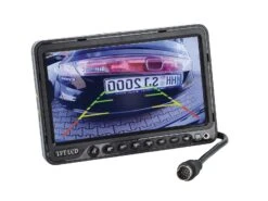 ACV 7 Zoll Digitaler Monitor Universal (16:9 / 4:3) 4 X Video Eingang Inkl. Führungslinien