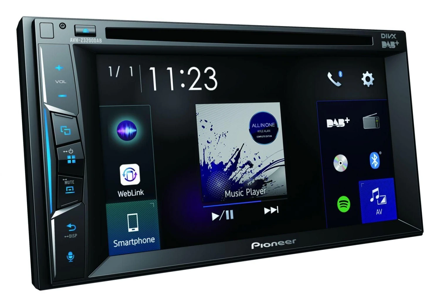 Pioneer AVH-Z3200DAB + AVIC-F260-2 - 2-DIN Navigation Mit Touchscreen / DAB / TMC / Bluetooth / DVD 4 Pioneer AVH-Z3200DAB + AVIC-F260-2 - 2-DIN Navigation Mit Touchscreen / DAB / TMC / Bluetooth / DVD – Bild 4