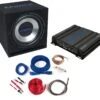 Crunch CBP500 - 30 Cm Aktiv Subwoofer Mit 500 Watt (RMS: 250 Watt)
