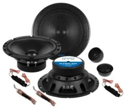 Crunch GTS6.2C - 16,5 Cm Komponenten-Lautsprecher Mit 200 Watt (RMS: 100 Watt)