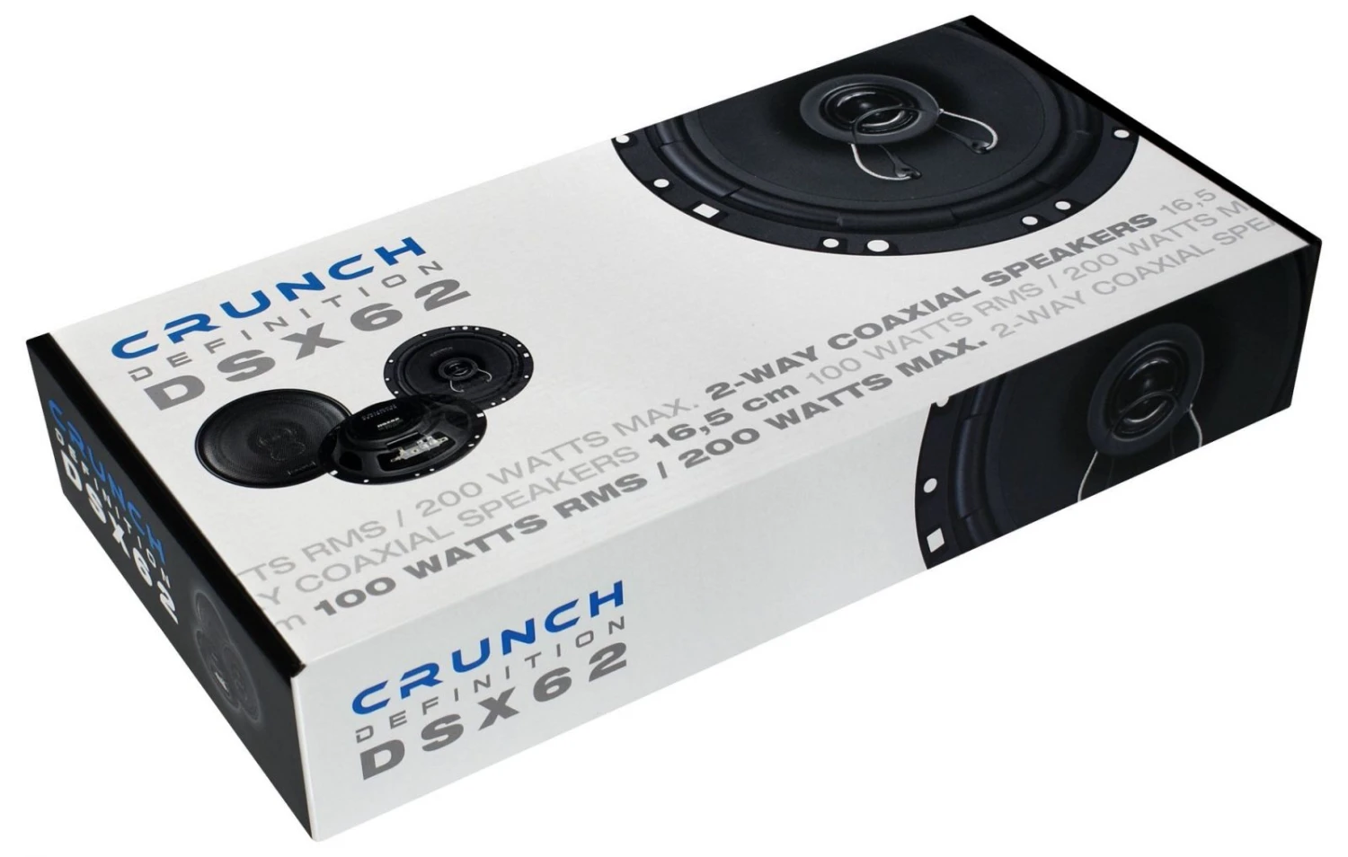 Crunch DSX62 - 16,5 Cm 2-Wege-Lautsprecher Mit 200 Watt (RMS: 100 Watt) 2 Crunch DSX62 - 16,5 Cm 2-Wege-Lautsprecher Mit 200 Watt (RMS: 100 Watt) – Bild 2