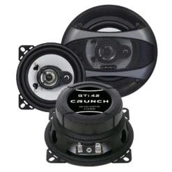 Crunch GTI42 - 10 Cm 2-Wege-Lautsprecher Mit 100 Watt (RMS: 50 Watt)