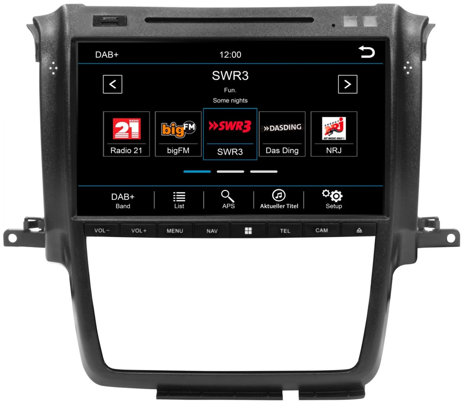 ESX VNC1045-DBJ - Navigation Mit Bluetooth / TMC / USB / DVD / 3D / SD Für Fiat, Citroen, Peugeot 3 ESX VNC1045-DBJ - Navigation Mit Bluetooth / TMC / USB / DVD / 3D / SD Für Fiat, Citroen, Peugeot – Bild 3