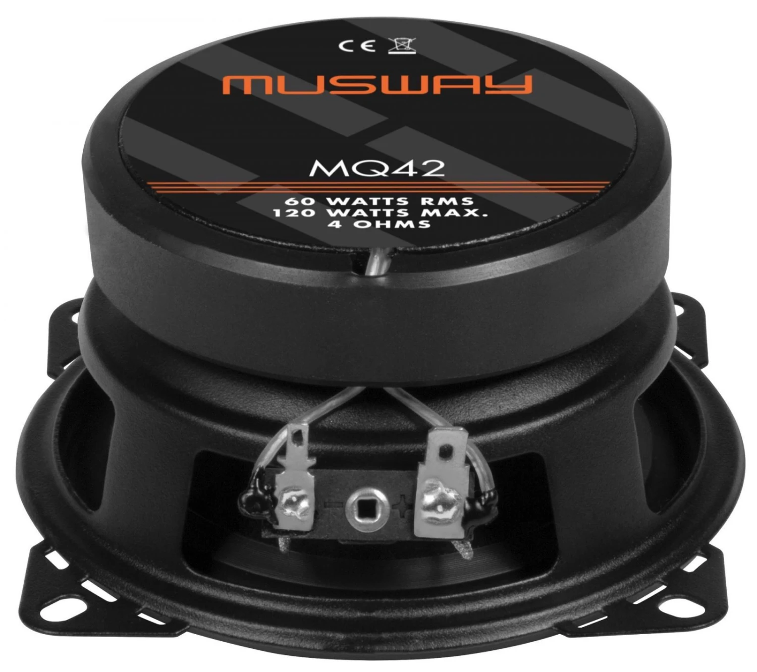 Musway MQ42 - 10 Cm 2-Wege-Lautsprecher Mit 120 Watt (RMS: 60 Watt) 6 Musway MQ42 - 10 Cm 2-Wege-Lautsprecher Mit 120 Watt (RMS: 60 Watt) – Bild 6