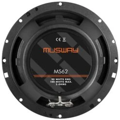 Musway MS62 - 16,5 Cm 2-Wege-Lautsprecher Mit 180 Watt (RMS: 90 Watt) 12 Musway MS62 - 16,5 Cm 2-Wege-Lautsprecher Mit 180 Watt (RMS: 90 Watt) -Auto Zubehör Günstiges Geschäft 35231 4