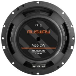 Musway MS6.2W - 16,5 Cm Tiefmitteltöner-Lautsprecher Mit 200 Watt (RMS: 100 Watt) -Auto Zubehör Günstiges Geschäft 35233 4