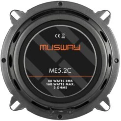 Musway ME5.2C - 13 Cm Komponenten-Lautsprecher Mit 160 Watt (RMS: 80 Watt) -Auto Zubehör Günstiges Geschäft 35239 5