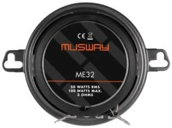 Musway ME32 - 8,7 Cm 2-Wege-Lautsprecher Mit 100 Watt (RMS: 50 Watt) -Auto Zubehör Günstiges Geschäft 35242 3