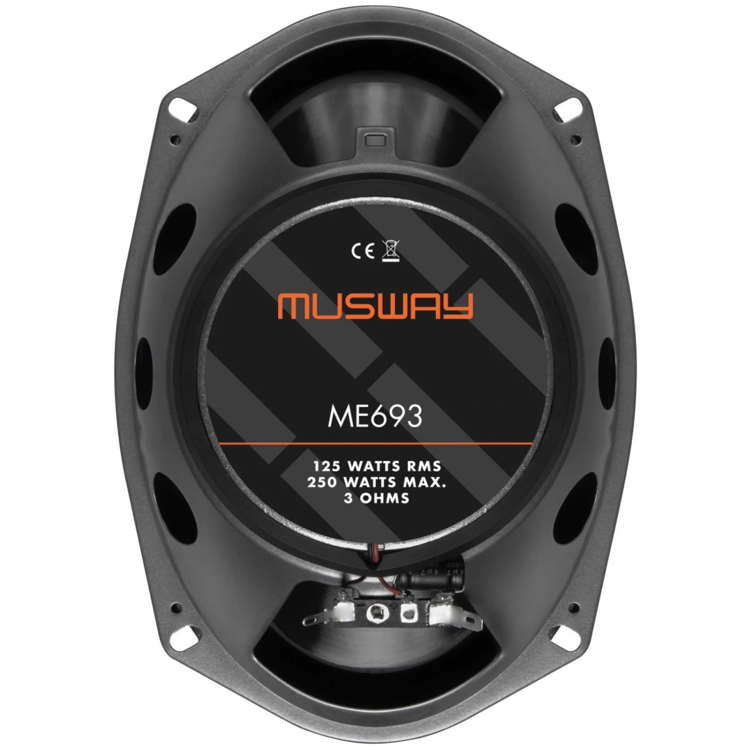 Musway ME693 - 15x23 Cm (6x9 Zoll) 3-Wege-Lautsprecher Mit 250 Watt (RMS: 125 Watt) 6 Musway ME693 - 15x23 Cm (6x9 Zoll) 3-Wege-Lautsprecher Mit 250 Watt (RMS: 125 Watt) – Bild 6