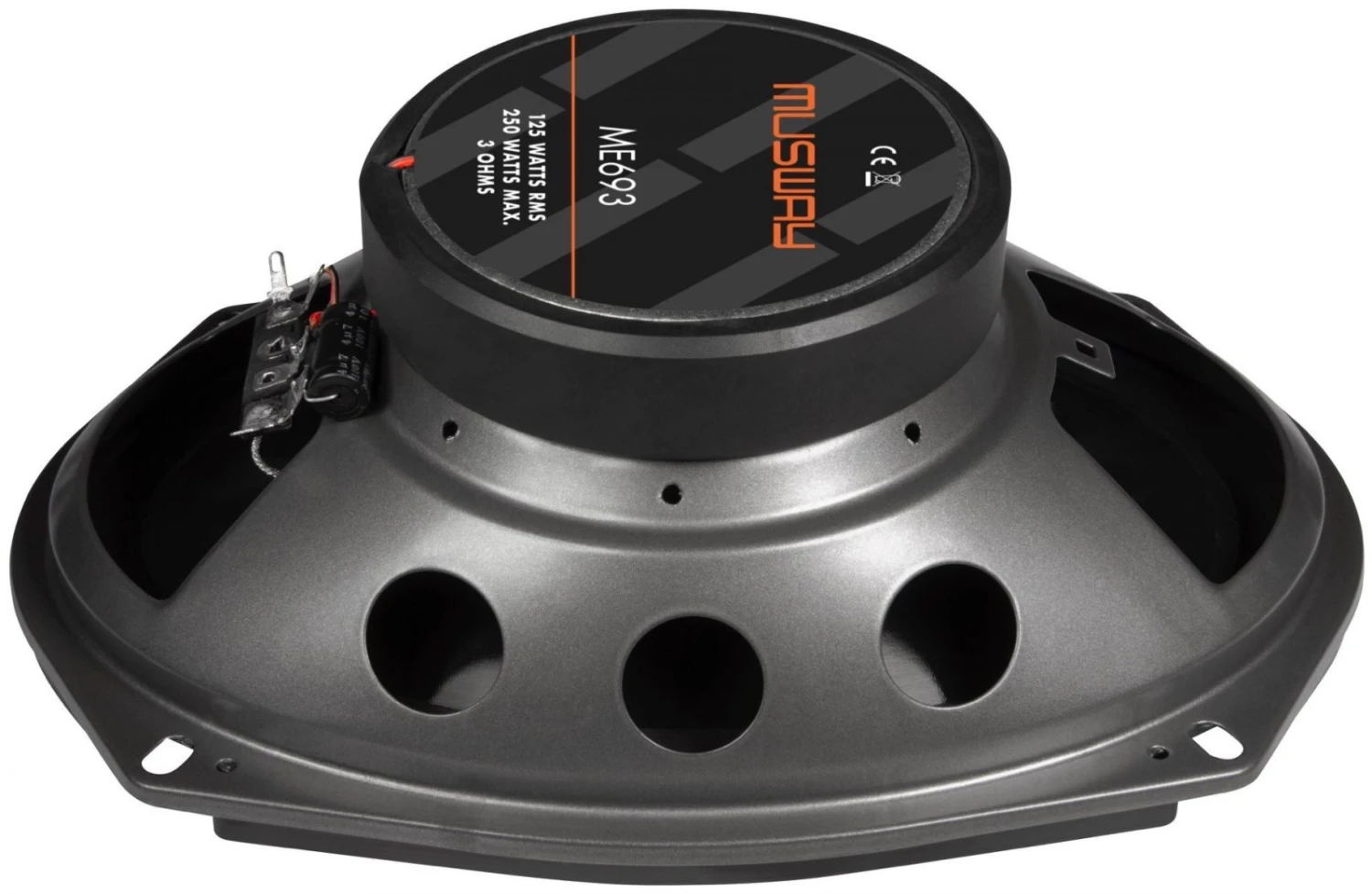 Musway ME693 - 15x23 Cm (6x9 Zoll) 3-Wege-Lautsprecher Mit 250 Watt (RMS: 125 Watt) 7 Musway ME693 - 15x23 Cm (6x9 Zoll) 3-Wege-Lautsprecher Mit 250 Watt (RMS: 125 Watt) – Bild 7
