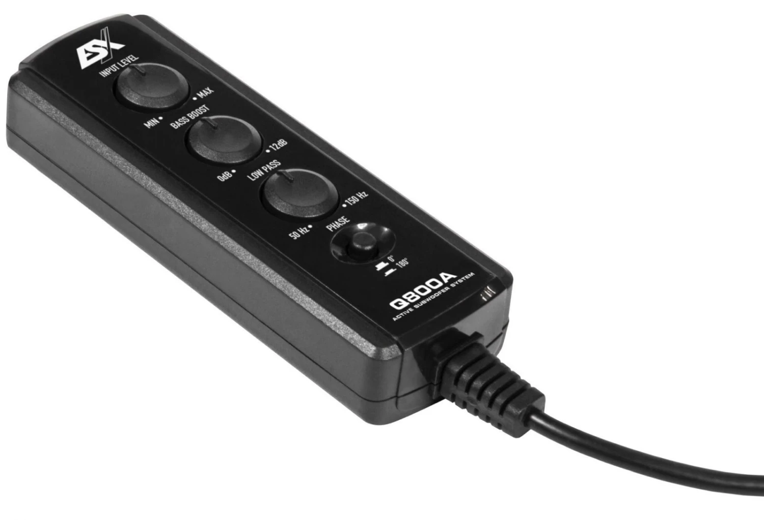 ESX Q800A - 20 Cm Aktiv Subwoofer Mit 200 Watt (RMS: 100 Watt) 7 ESX Q800A - 20 Cm Aktiv Subwoofer Mit 200 Watt (RMS: 100 Watt) – Bild 7