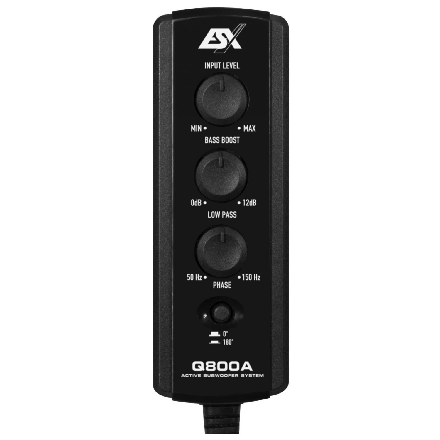 ESX Q800A - 20 Cm Aktiv Subwoofer Mit 200 Watt (RMS: 100 Watt) 8 ESX Q800A - 20 Cm Aktiv Subwoofer Mit 200 Watt (RMS: 100 Watt) – Bild 8
