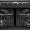 Hifonics TITAN TDA250R - 2x 25 Cm Aktiv Subwoofer Mit 600 Watt (RMS: 300 Watt)