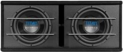 Hifonics TITAN TD250R - 2x 25 Cm Passiv Subwoofer Mit 1200 Watt (RMS: 600 Watt) -Auto Zubehör Günstiges Geschäft 36174 4