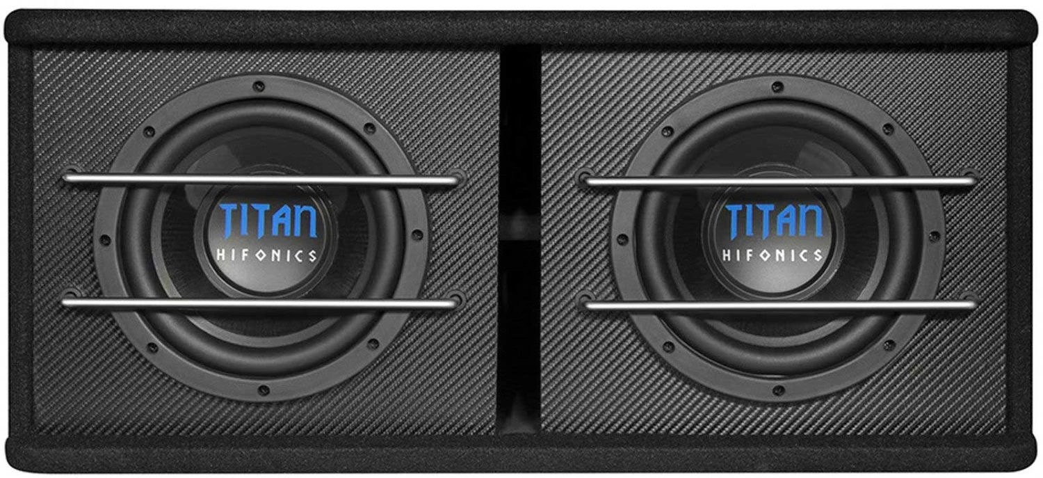 Hifonics TITAN TD200R - 2x 20 Cm Passiv Subwoofer Mit 600 Watt (RMS: 300 Watt) 5 Hifonics TITAN TD200R - 2x 20 Cm Passiv Subwoofer Mit 600 Watt (RMS: 300 Watt) – Bild 5