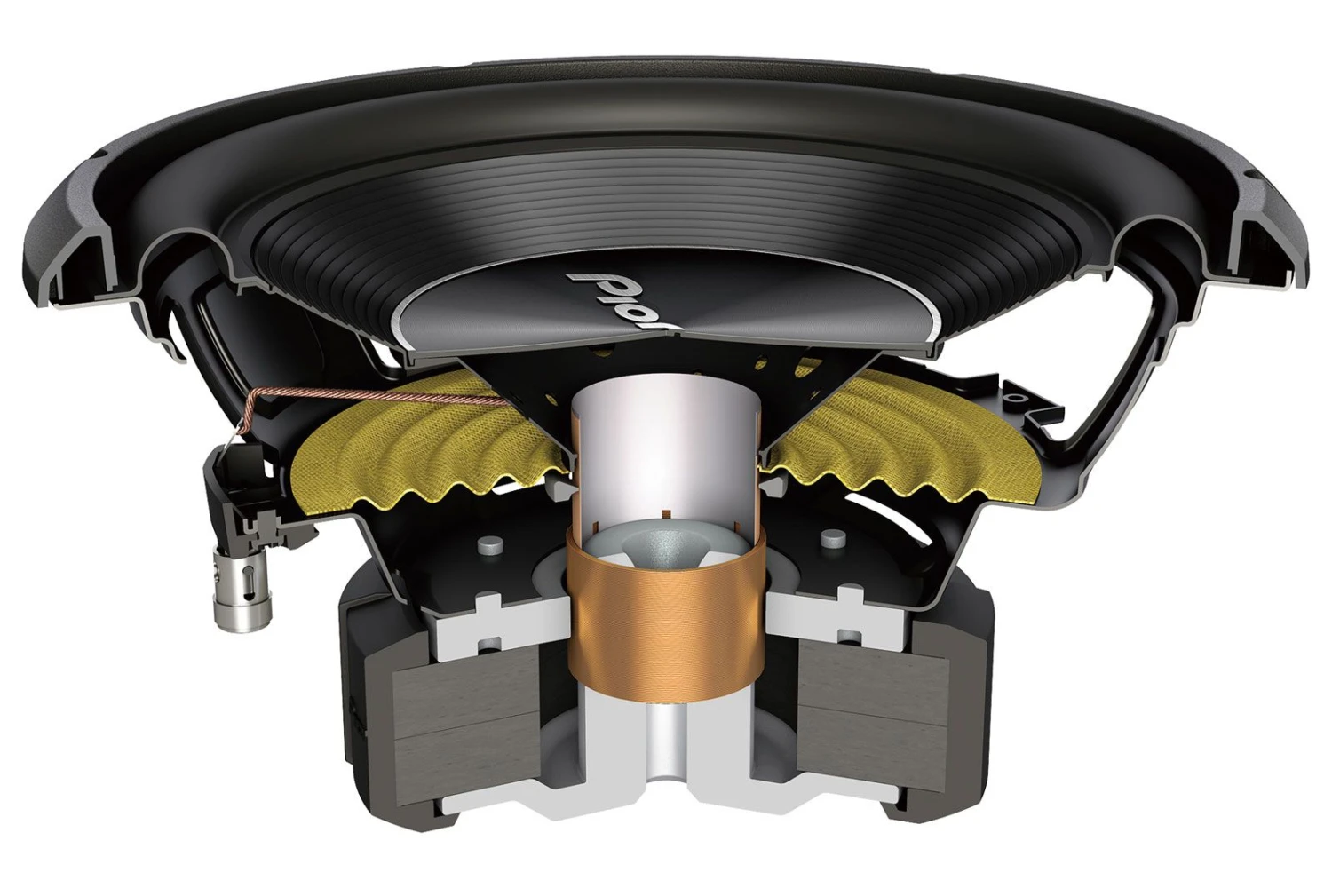 Pioneer TS-A250S4 - 25 Cm Passiv Subwoofer Mit 1300 Watt (RMS: 400 Watt) 2 Pioneer TS-A250S4 - 25 Cm Passiv Subwoofer Mit 1300 Watt (RMS: 400 Watt) – Bild 2