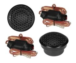 Hifonics ZEUS ZX6.2T - 2,5 Cm Hochtöner-Lautsprecher Mit 250 Watt (RMS: 125 Watt)