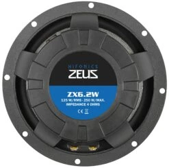 Hifonics ZEUS ZX6.2W - 16,5 Cm Passiv Subwoofer Mit 250 Watt (RMS: 125 Watt) -Auto Zubehör Günstiges Geschäft 36194 4