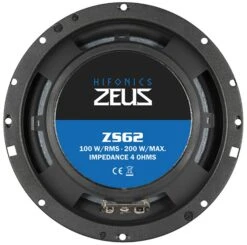 Hifonics ZEUS ZS62 - 16,5 Cm 2-Wege-Lautsprecher Mit 200 Watt (RMS: 100 Watt) -Auto Zubehör Günstiges Geschäft 36199 4