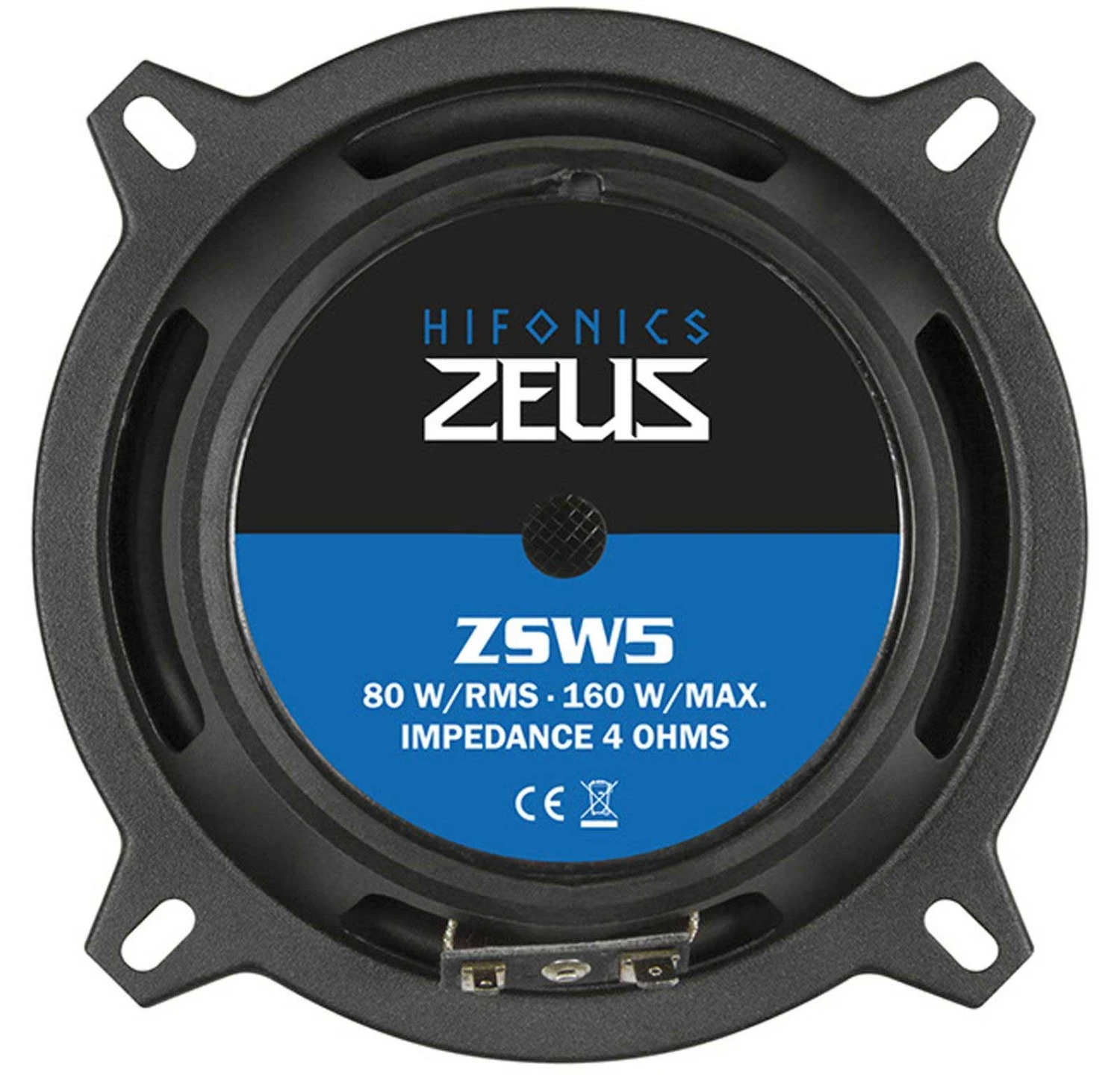 Hifonics ZEUS ZSW4 - 10 Cm Tiefmitteltöner-Lautsprecher Mit 120 Watt (RMS: 60 Watt) 4 Hifonics ZEUS ZSW4 - 10 Cm Tiefmitteltöner-Lautsprecher Mit 120 Watt (RMS: 60 Watt) – Bild 4