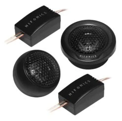 Hifonics VULCAN VX6.2T - 2,5 Cm Hochtöner-Lautsprecher Mit 200 Watt (RMS: 100 Watt)