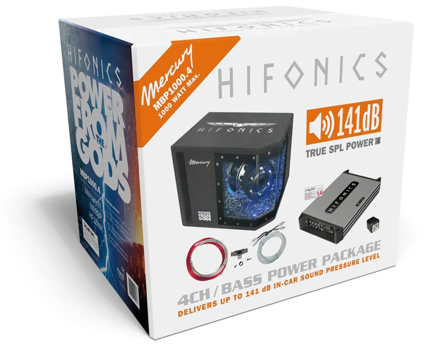 Hifonics MBP1000.4 - 20 Cm Aktiv Subwoofer Mit 1000 Watt (RMS: 500 Watt) 1 Hifonics MBP1000.4 - 20 Cm Aktiv Subwoofer Mit 1000 Watt (RMS: 500 Watt)