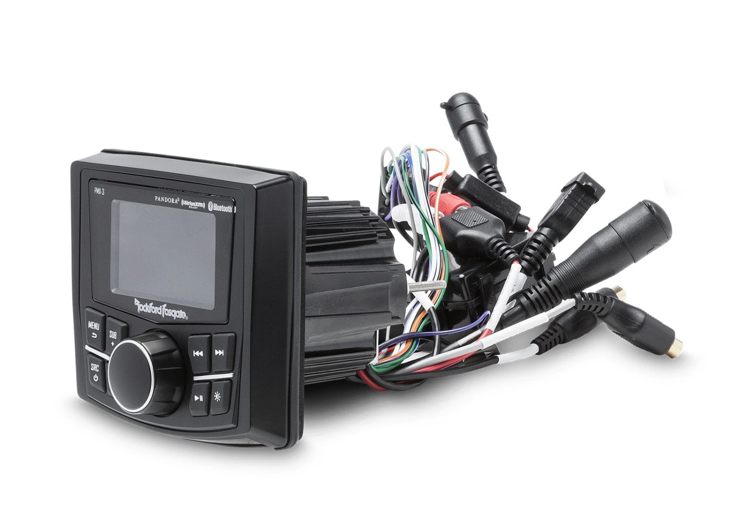 Rockford Fosgate Source Unit PMX-3 Marine - MP3-Autoradio Mit Bluetooth / USB / IPod / AUX-IN 2 Rockford Fosgate Source Unit PMX-3 Marine - MP3-Autoradio Mit Bluetooth / USB / IPod / AUX-IN – Bild 2