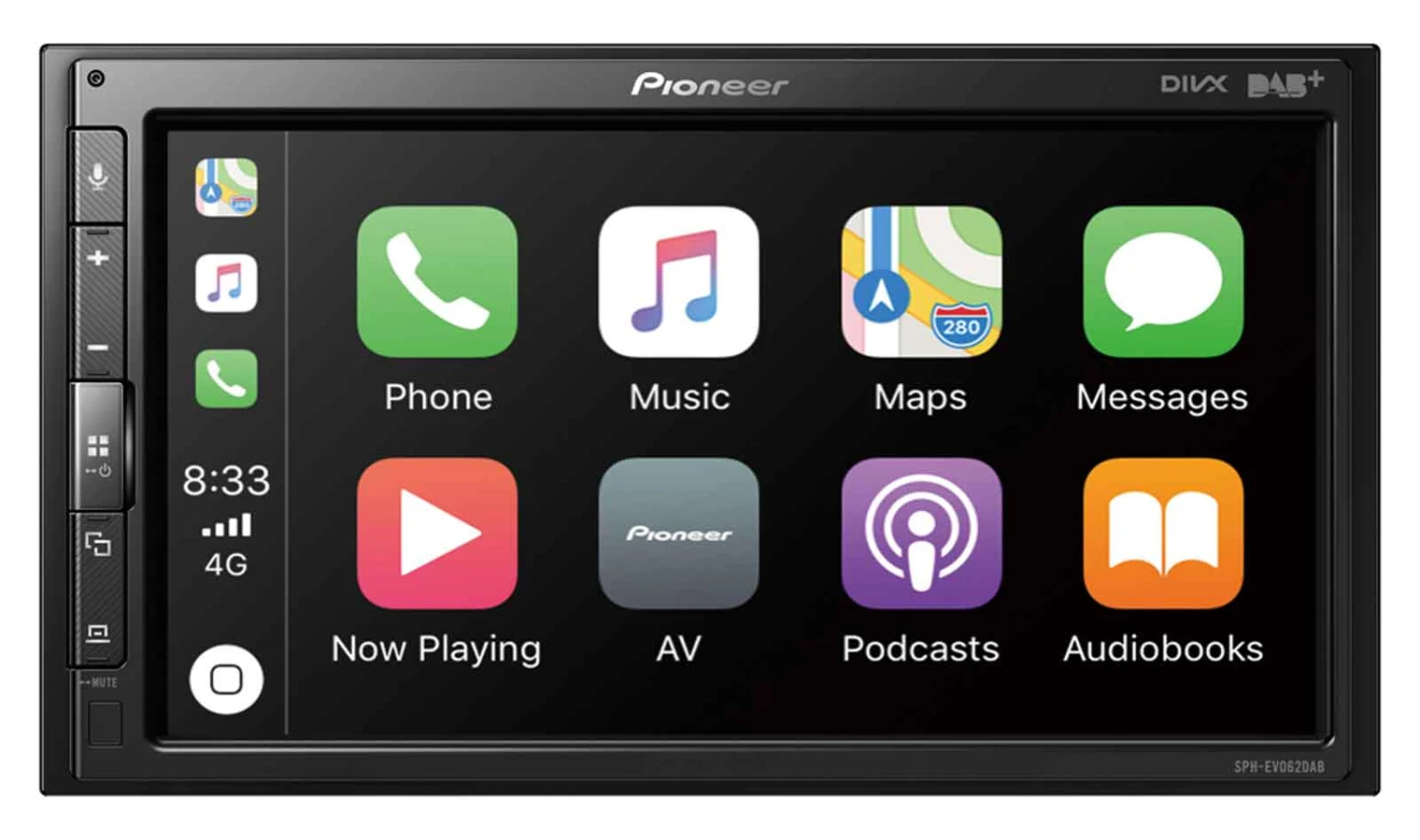 Pioneer SPH-EVO62DAB-UNI - MP3-Autoradio Mit Touchscreen / DAB / Bluetooth / USB / IPod / CarPlay 2 Pioneer SPH-EVO62DAB-UNI - MP3-Autoradio Mit Touchscreen / DAB / Bluetooth / USB / IPod / CarPlay – Bild 2