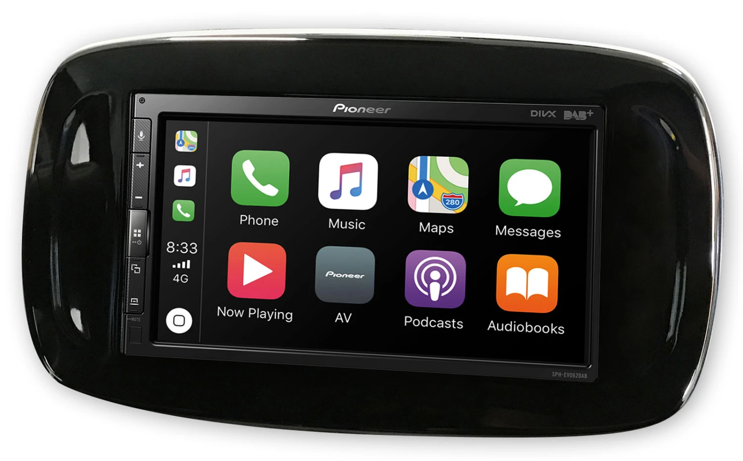 Pioneer SPH-EVO62DAB-SMAB - MP3-Autoradio Mit Touchscreen / DAB / Bluetooth / USB Für Smart Schwarz 1 Pioneer SPH-EVO62DAB-SMAB - MP3-Autoradio Mit Touchscreen / DAB / Bluetooth / USB Für Smart Schwarz