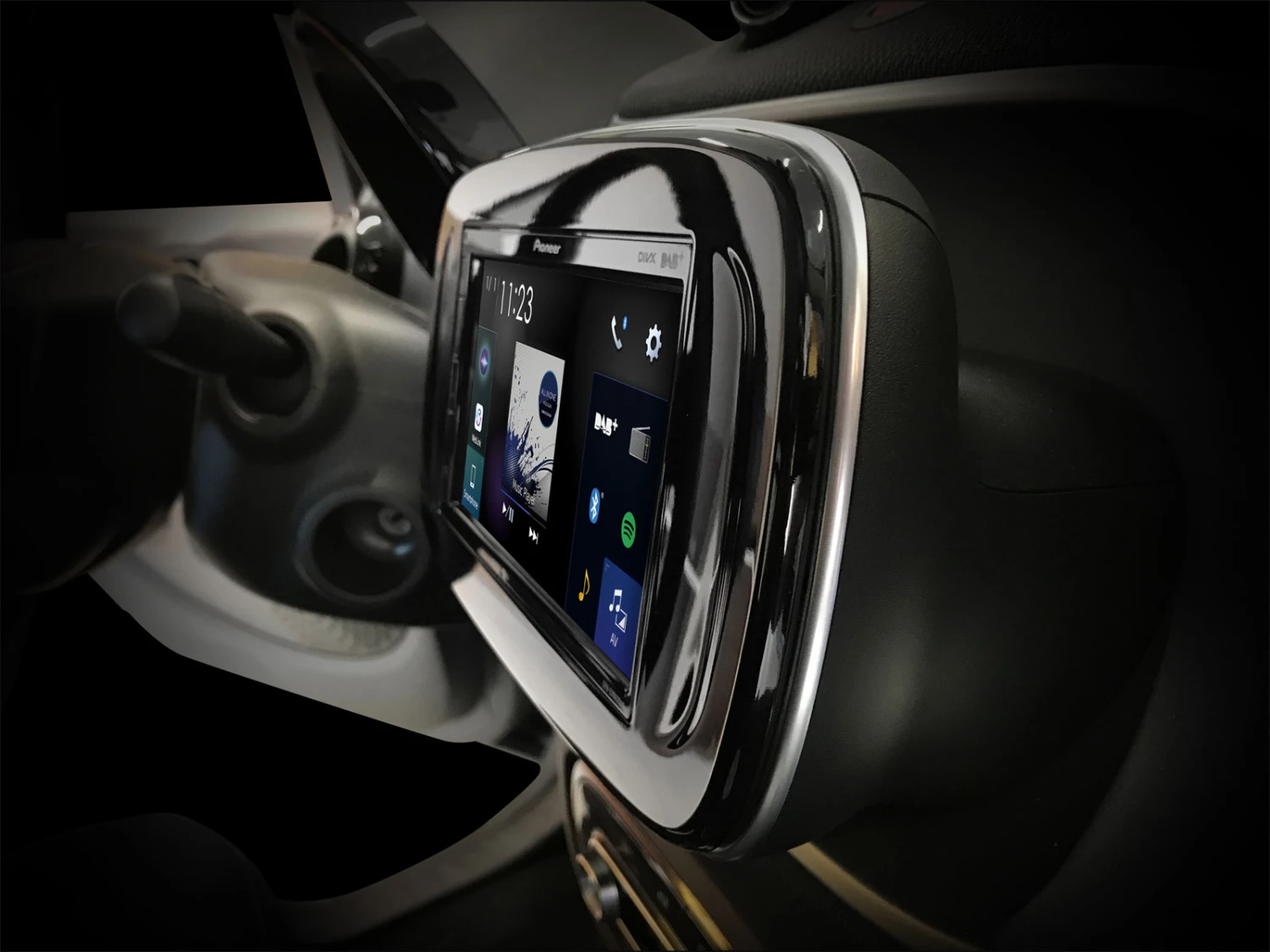 Pioneer SPH-EVO62DAB-SMAB - MP3-Autoradio Mit Touchscreen / DAB / Bluetooth / USB Für Smart Schwarz 2 Pioneer SPH-EVO62DAB-SMAB - MP3-Autoradio Mit Touchscreen / DAB / Bluetooth / USB Für Smart Schwarz – Bild 2