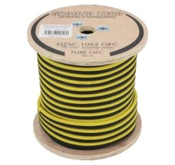 Ground Zero GZSC 10X2 OFC - Lautsprecherkabel 2x 10,00 Mm² - 50 M / Spule