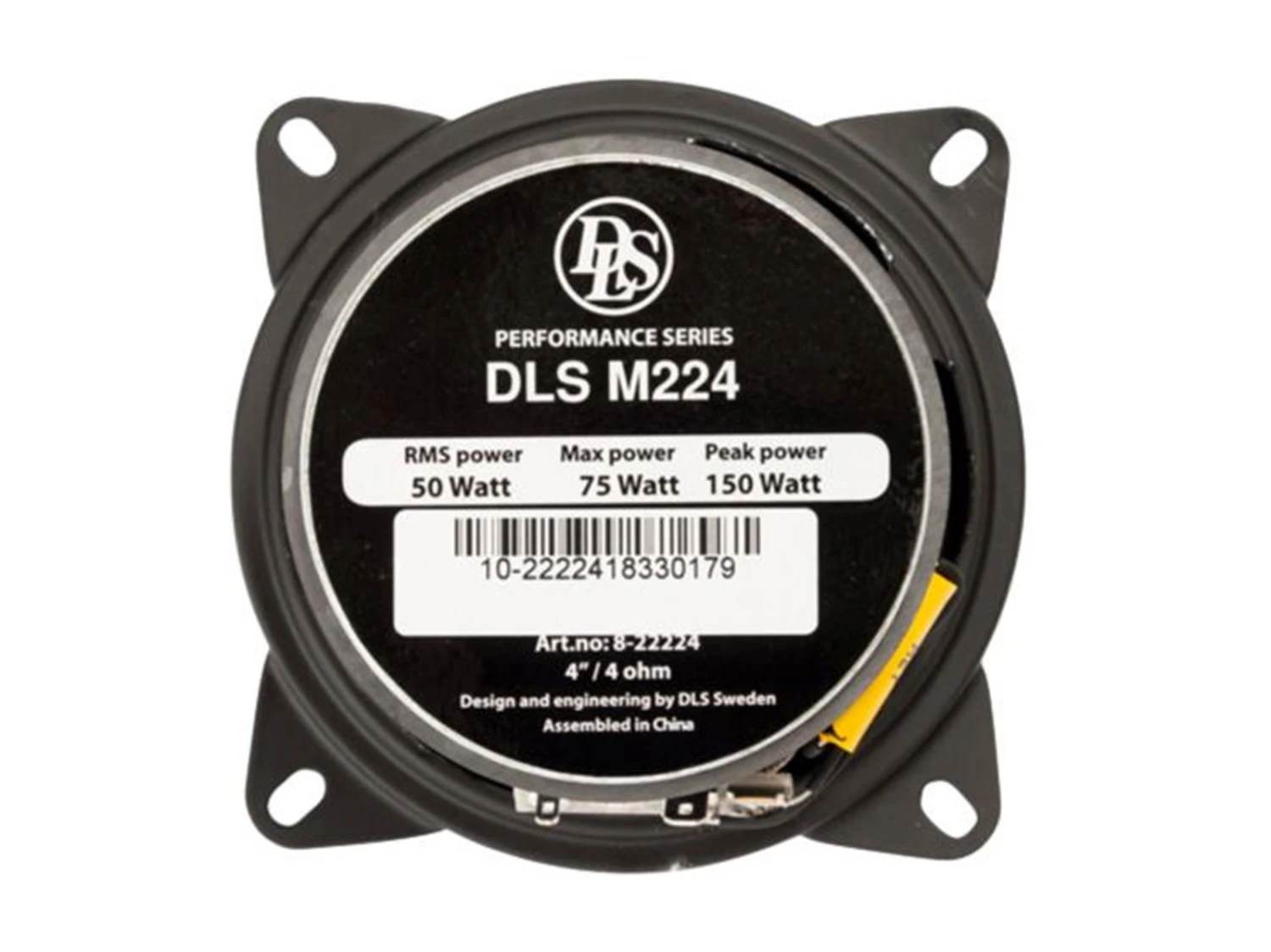 DLS Performance CC-M224 -10 Cm 2-Wege-Lautsprecher Mit 75 Watt (RMS: 50 Watt) 4 DLS Performance CC-M224 -10 Cm 2-Wege-Lautsprecher Mit 75 Watt (RMS: 50 Watt) – Bild 4