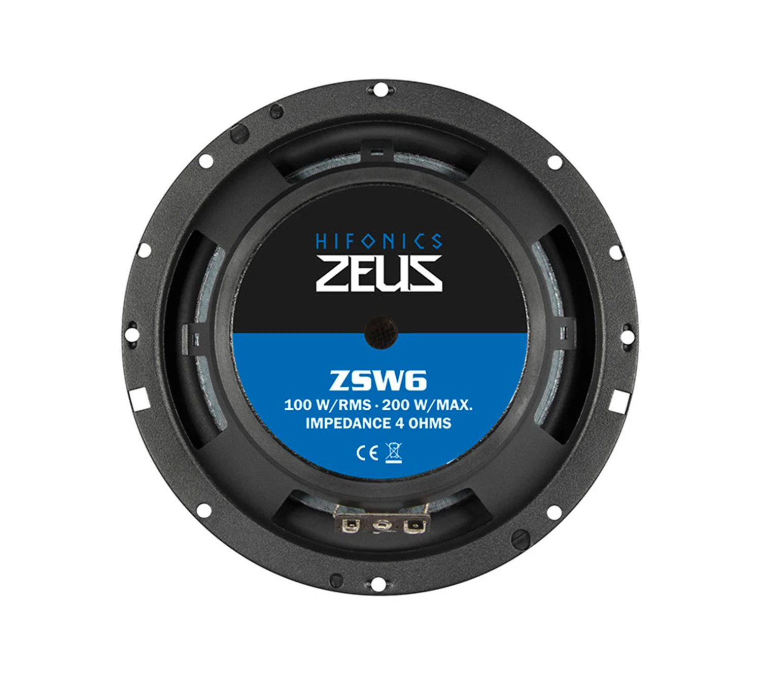 Hifonics ZEUS ZS6.2E - 16,5 Cm Komponenten-Lautsprecher Mit 200 Watt (RMS: 100 Watt) 5 Hifonics ZEUS ZS6.2E - 16,5 Cm Komponenten-Lautsprecher Mit 200 Watt (RMS: 100 Watt) – Bild 5