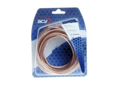 ACV Lautsprecherkabel 2x0,75mm² Transparent/blau 10m - 51-275-010