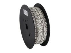 ACV Lautsprecherkabel 2x2,50mm² Weiß/weiß-schwarz 100m - 51-250-113