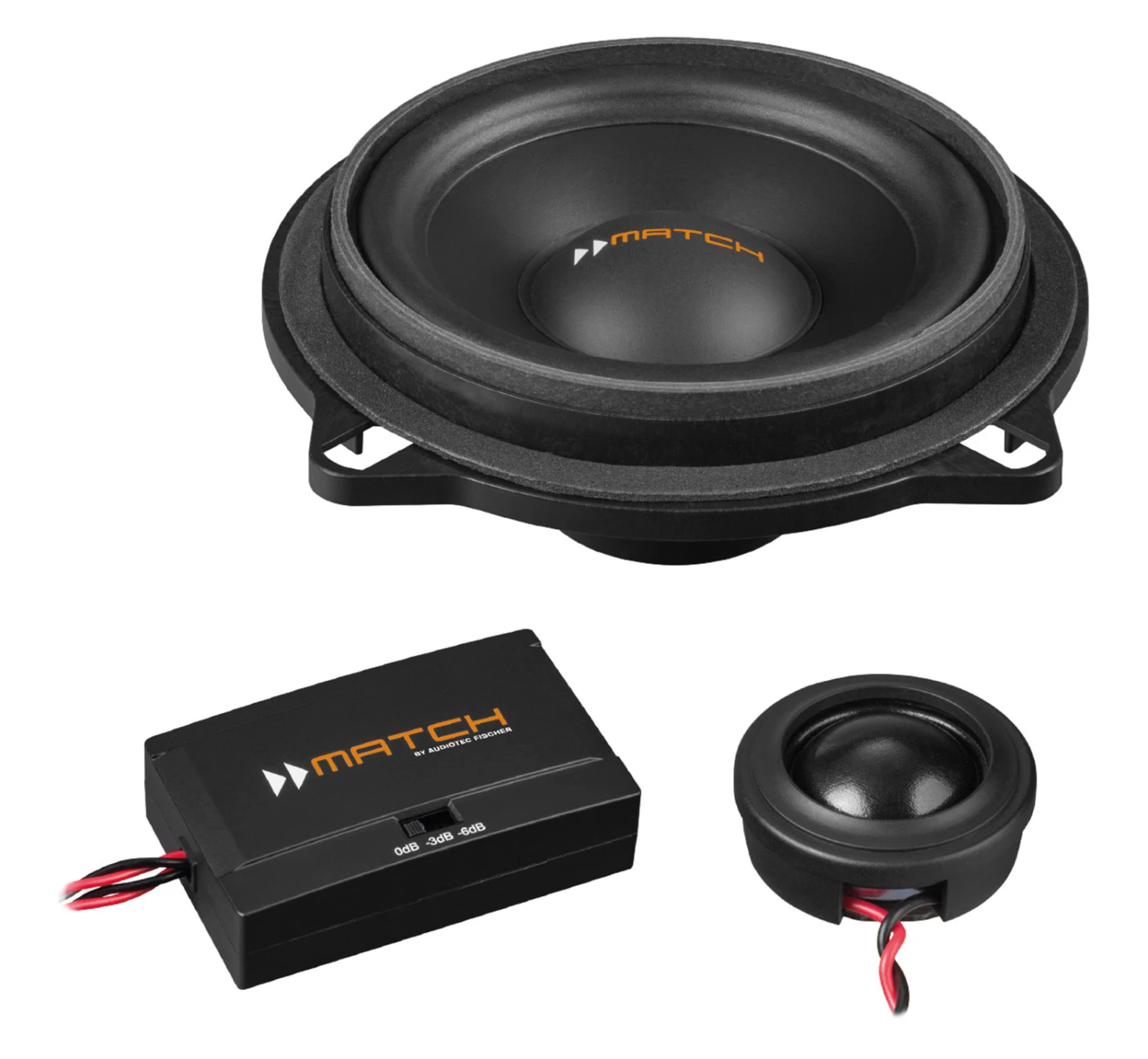 MATCH UP C42BMW-FRT.1 - 10 Cm Komponenten-Lautsprecher Mit 120 Watt (RMS: 60 Watt) - Für BMW 1 MATCH UP C42BMW-FRT.1 - 10 Cm Komponenten-Lautsprecher Mit 120 Watt (RMS: 60 Watt) - Für BMW