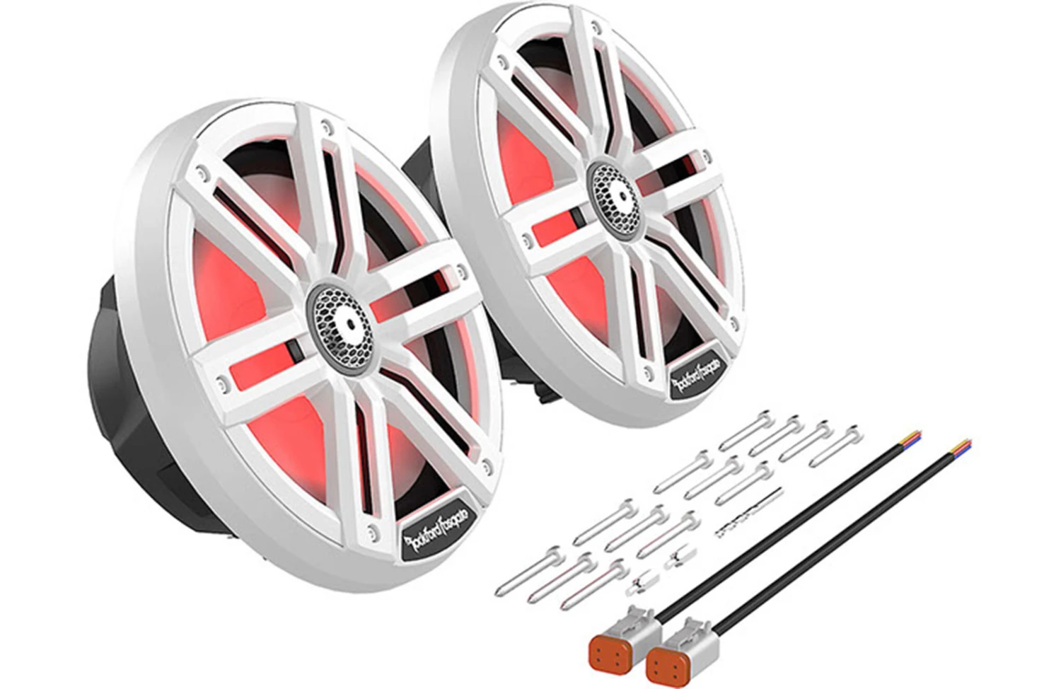 Rockford Fosgate Color Optix M2-8 - 20 Cm 2-Wege-Lautsprecher Mit 1000 Watt (RMS: 250 Watt) - Weiß 5 Rockford Fosgate Color Optix M2-8 - 20 Cm 2-Wege-Lautsprecher Mit 1000 Watt (RMS: 250 Watt) - Weiß – Bild 5