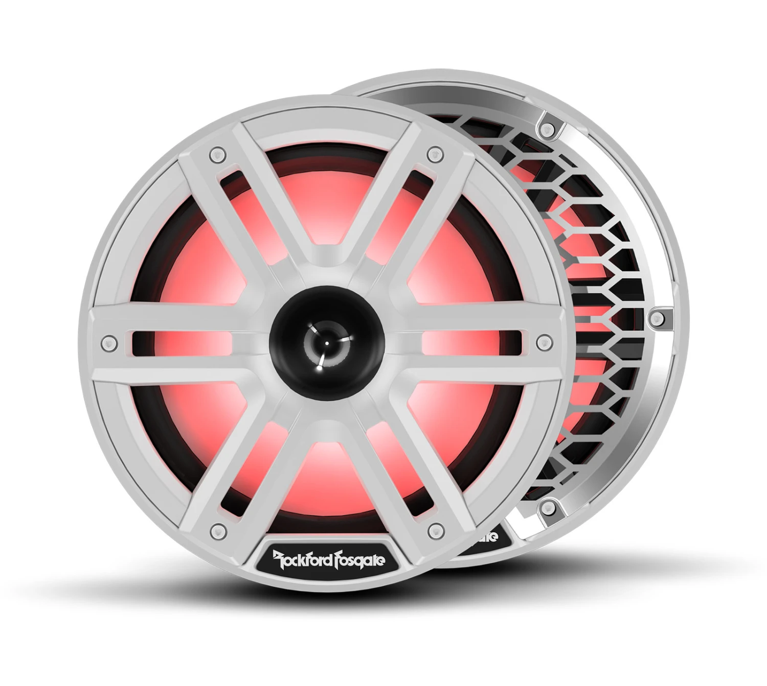 Rockford Fosgate Color Optix M2-8H - 20 Cm 2-Wege-Lautsprecher Mit 1200 Watt (RMS: 300 Watt) - Weiß 1 Rockford Fosgate Color Optix M2-8H - 20 Cm 2-Wege-Lautsprecher Mit 1200 Watt (RMS: 300 Watt) - Weiß