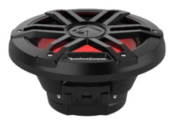 Rockford Fosgate Color Optix M1D4-8B - 20 Cm Passiv Subwoofer Mit 600 Watt (RMS: 150 Watt) - Schwarz