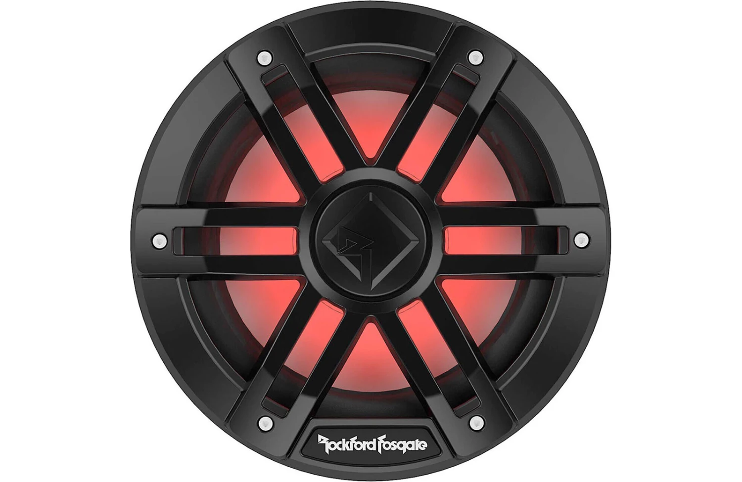 Rockford Fosgate Color Optix M1D4-8B - 20 Cm Passiv Subwoofer Mit 600 Watt (RMS: 150 Watt) - Schwarz 2 Rockford Fosgate Color Optix M1D4-8B - 20 Cm Passiv Subwoofer Mit 600 Watt (RMS: 150 Watt) - Schwarz – Bild 2