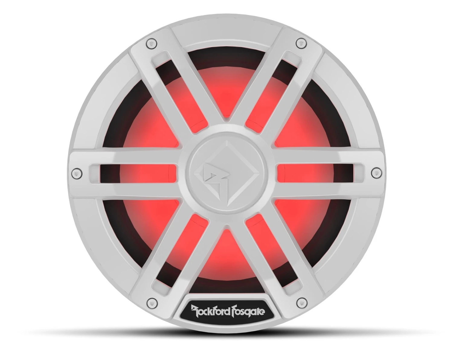 Rockford Fosgate Color Optix M1D2-10 - 25 Cm Passiv Subwoofer Mit 1200 Watt (RMS: 300 Watt) - Weiß 2 Rockford Fosgate Color Optix M1D2-10 - 25 Cm Passiv Subwoofer Mit 1200 Watt (RMS: 300 Watt) - Weiß – Bild 2