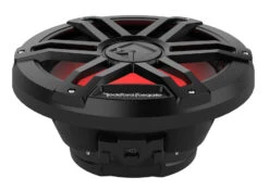 Rockford Fosgate Color Optix M1D2-12B - 30 Cm Passiv Subwoofer Mit 1200 Watt (RMS: 300 Watt) - Schw