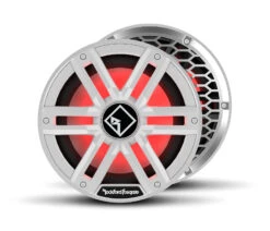 Rockford Fosgate Color Optix M2D4-10I - 25 Cm Passiv Subwoofer Mit 1600 Watt (RMS: 400 Watt) - Weiß