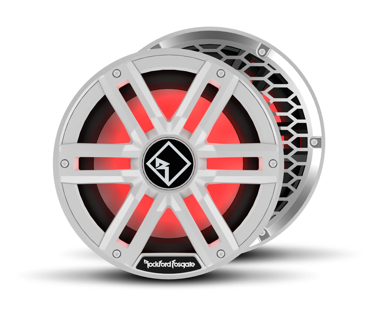 Rockford Fosgate Color Optix M2D2-10I - 25 Cm Passiv Subwoofer Mit 1600 Watt (RMS: 400 Watt) - Weiß 1 Rockford Fosgate Color Optix M2D2-10I - 25 Cm Passiv Subwoofer Mit 1600 Watt (RMS: 400 Watt) - Weiß