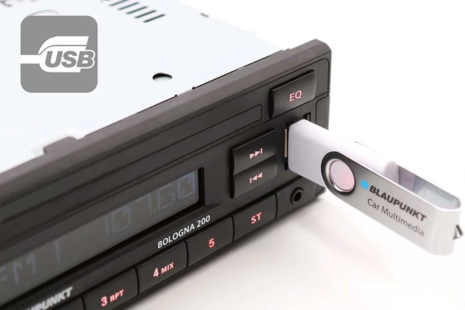 Blaupunkt Bologna 200 - MP3-Autoradio Mit USB / AUX-IN 5 Blaupunkt Bologna 200 - MP3-Autoradio Mit USB / AUX-IN – Bild 5